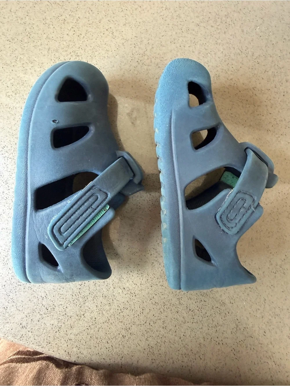 Ten Little Splash Sandals Blue 8 Water Shoes New